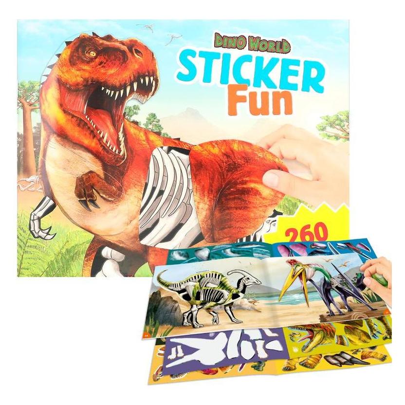 Dino World Sticker Fun (412408) (252 Sticker) (412408)