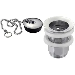 CORNAT Waschtisch-Ablaufventil 1 1/4"" AG, ø 63 mm - Bad-Armatur