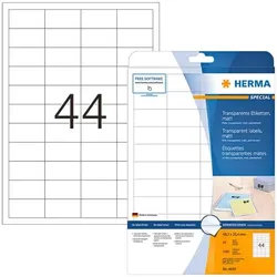 Herma Transparente Folien-Etiketten »Special 4680« 1100 Stück transparent
