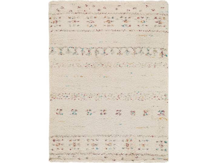 benuta Hochflorteppich Gobi Beige 200x290 cm, Rauten, Rechteckig, 200x290 cm, wasserabweisend, Teppiche und Böden, Teppiche, Hochflorteppiche & Shaggys