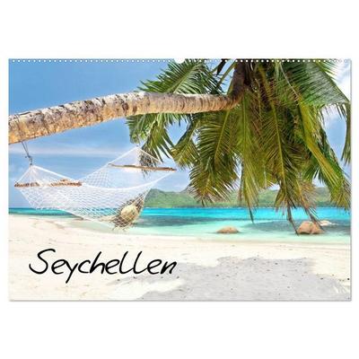 Seychellen (Wandkalender 2027 DIN A2 quer), CALVENDO Monatskalender