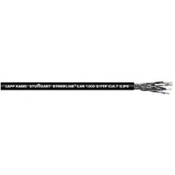 Lapp 10 Meter 2170977 Etherline Lan Cat.7 S/FTP 4x2xAWG23 (L) PE Datenleitung für die Erdverlegung b (S/FTP, CAT7, 10 m), Netzwerkkabel