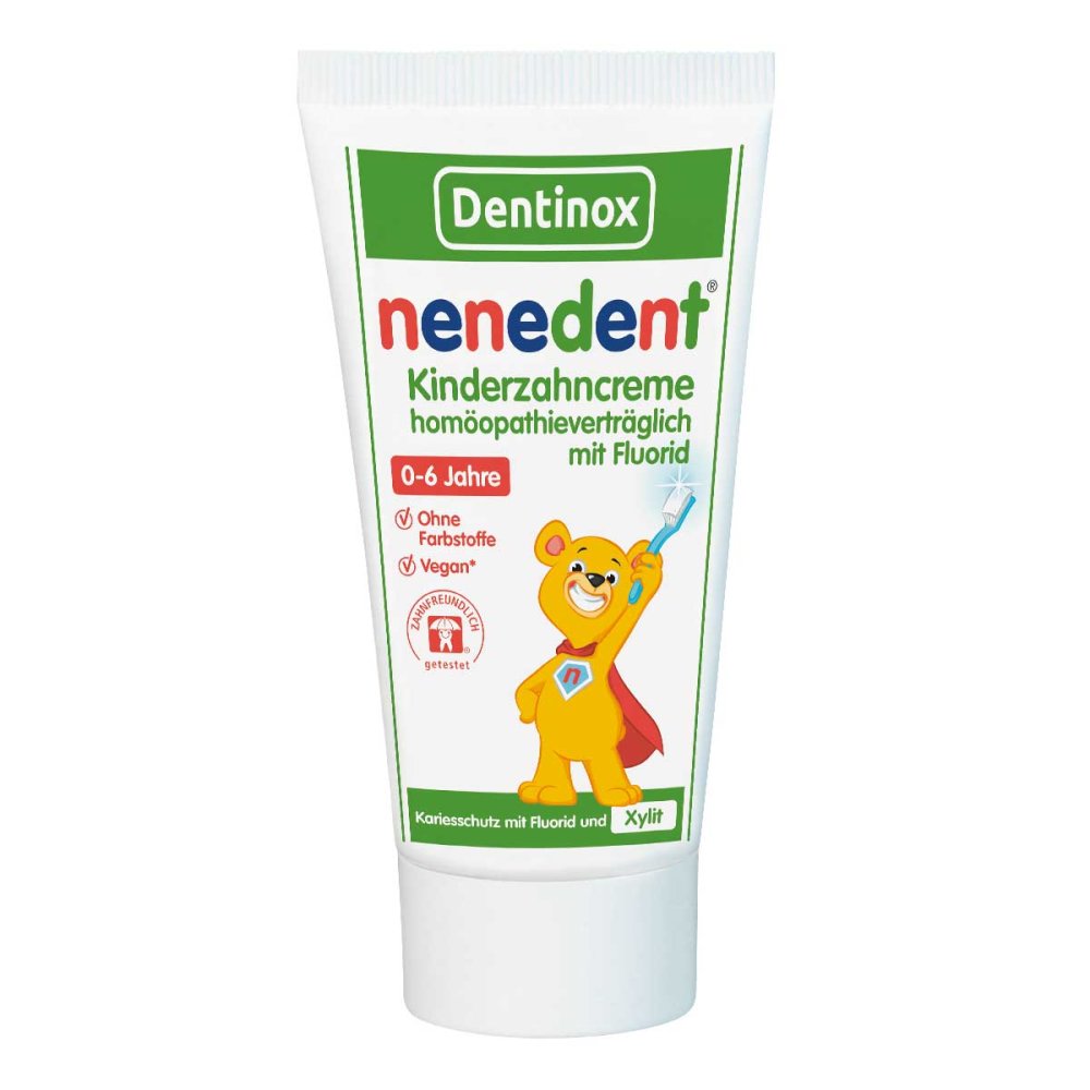 Dentinox Gesellschaft für pharmazeutische Präparat Nenedent Kinderzahncreme homöop.Vertr.m.Fluor. 07275935