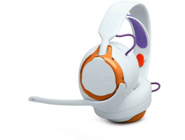 Jbl - Casque Gamer Quantum 250 Blanc Orange
