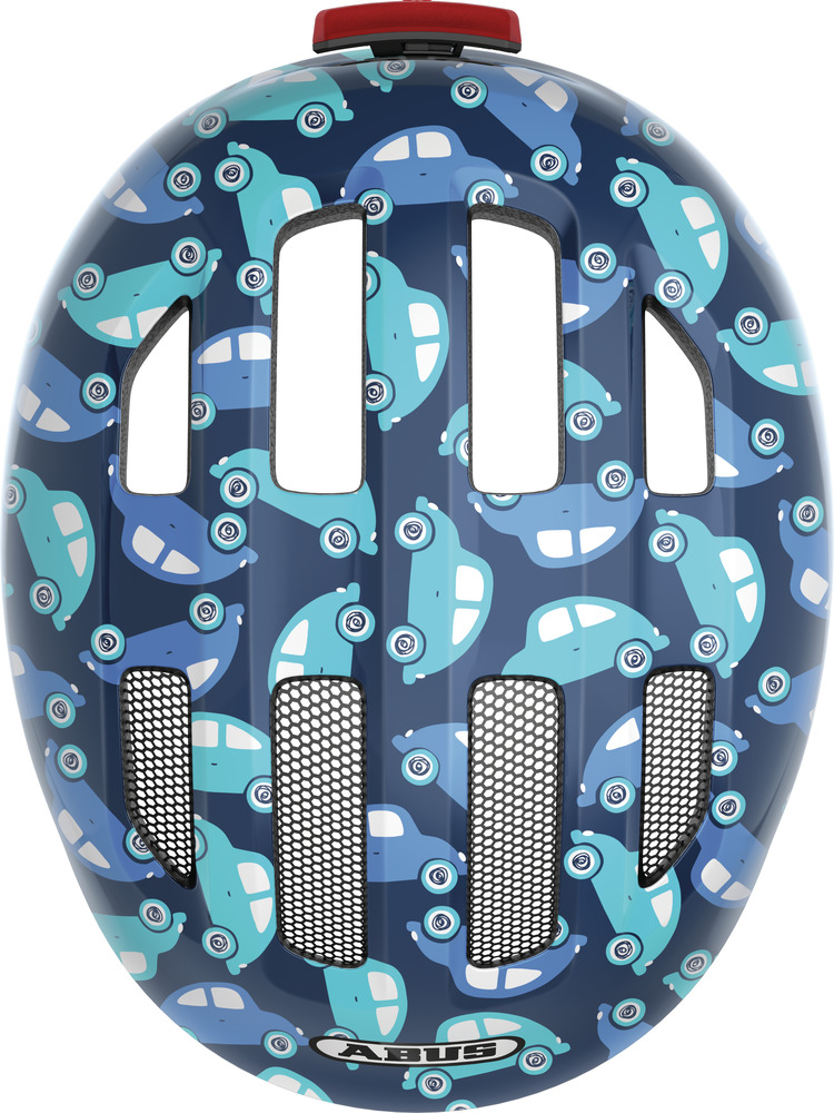 ABUS Helm SMILEY 3.0 LED blue car M 10067297-01