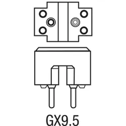 OSRAM 64745,FVA,CP70,240V, 1000W,GX-9,5