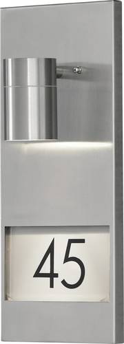 Konstsmide Modena 7655-000 Hausnummernleuchte GU10 35W Edelstahl