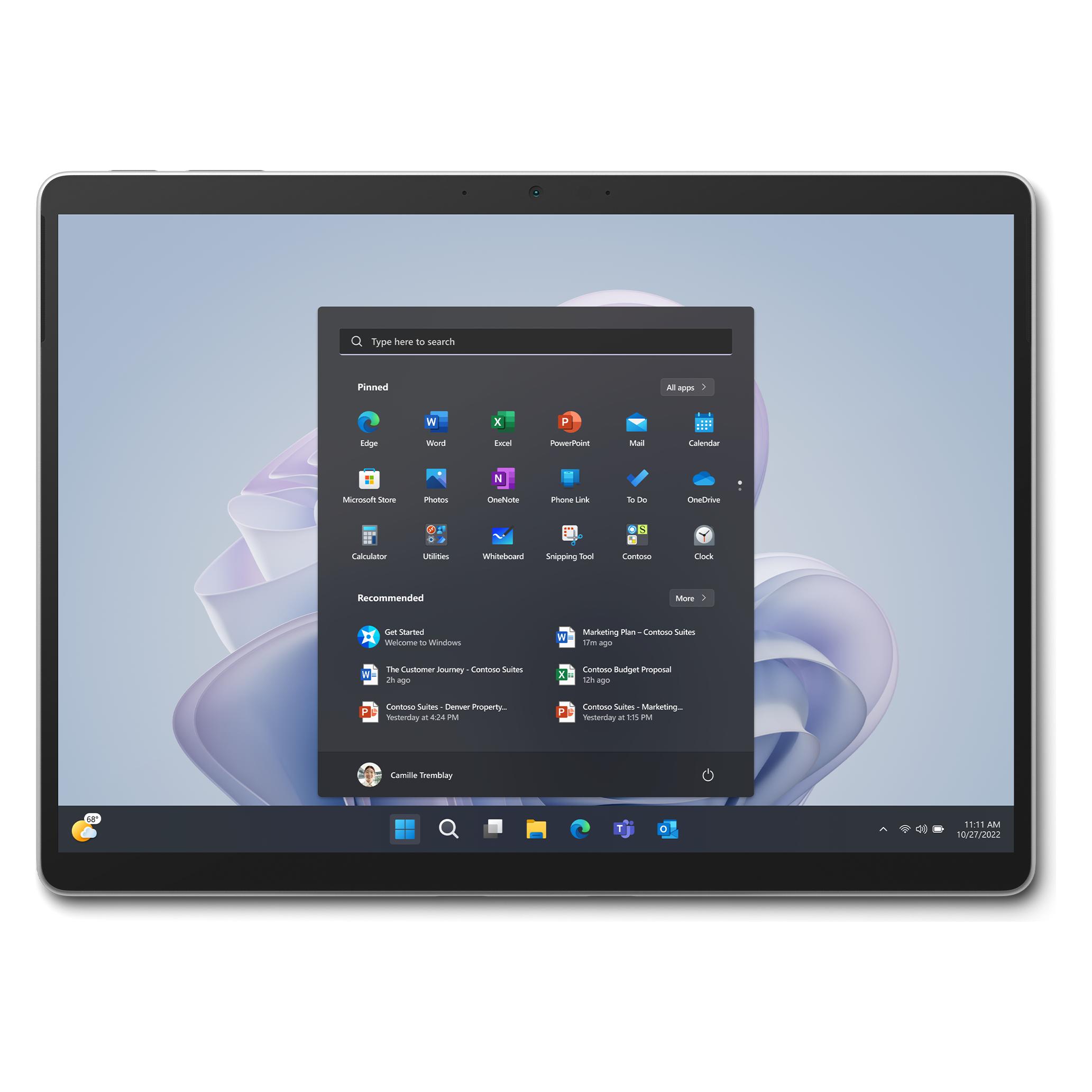 Microsoft Surface Pro 9 for business (13", 512 GB, 16 GB, Ohne Tastaturlayout, Microsoft SQ3) (RZ1-00004)