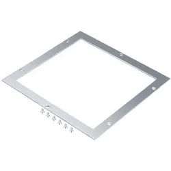 Hager TEH UDM2244Q12 Montagedeckel für UD GröÃe 2 m Stanz Q12 (Gehäuse), Elektronikzubehör + Gehäuse, Silber
