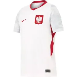 NIKE Kinder Fantrikot Polen 2026 Heimtrikot, Größe M in Weiß Weiß