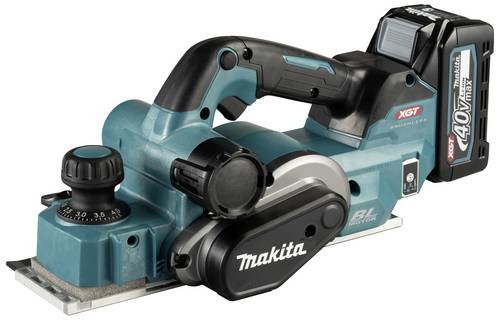 Makita KP001GM201 Akku-Hobel inkl. Akku, inkl. 2. Akku, inkl. Ladegerät Hobel-Breite: 82mm 4.0Ah Falztiefe (max.): 50mm