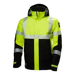 Warnschutz Regenjacke "ICU" - 3XL - gelb/schwarz