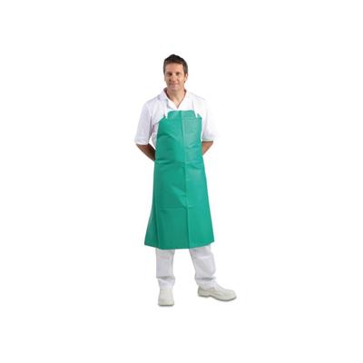Whites Chefs Clothing Sehr robuste, wasserabweisende Latzschürze Whites grün