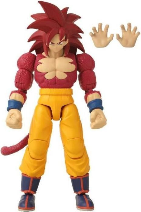 Bandai Dragon Ball Daima Super Saiyan 4 Goku figuur Dragon Stars, 17 cm, met accessoires