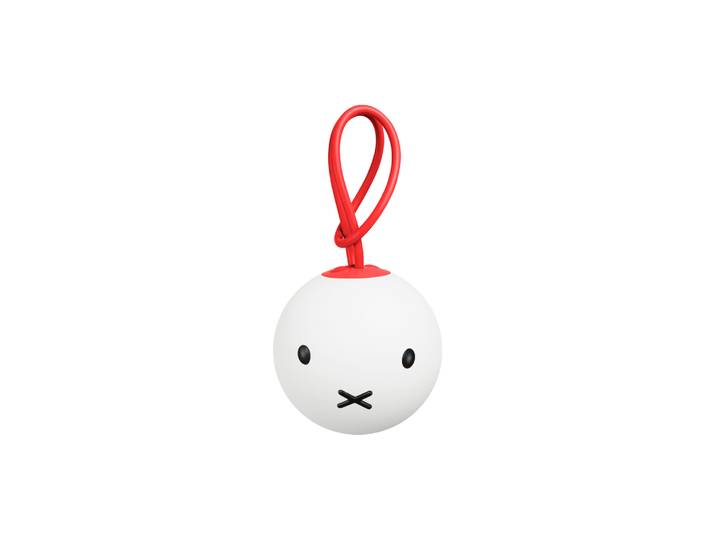 Fatboy - Lampe extérieur sans fil rechargeable Miffy - Rouge - Silicone - Designer Nathalie Schellekens