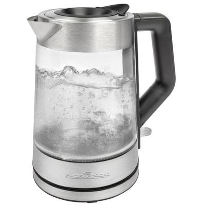 ProfiCook Bomann Wasserkocher Glas PC-WKS 1190 G inox