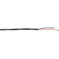 DAP SPC-215-DCA-s2-d0-a3 - CPR Speaker Cable EN 50575 - 2x 1,5 mm2- 300 m - schwarz