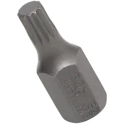 BGS 4851 Bit Nuss Stecknuss Innenvielzahn (für XZN) M6 Antrieb Außensechskant 10mm (3/8")