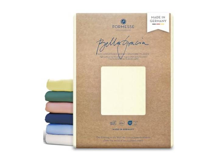 Formesse Bella Gracia Spannbetttuch Natur 90x190-100x220