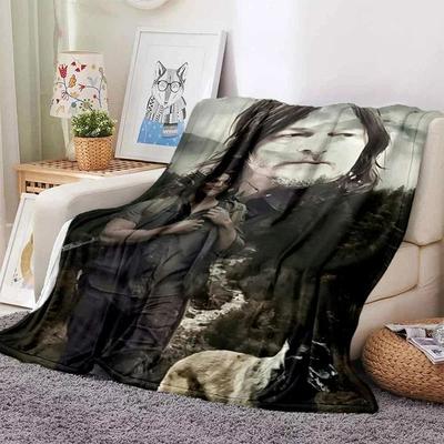 Uplift Picks The Walking Dead Zombie Throw Blanket Soft Flannel Sofa And Bed Cover 9 150x180 Cm