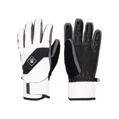 Snowboardhandschuhe DC SHOES "Franchise", Herren, Gr. L, weiß, Obermaterial: 100% Polyurethan., Handschuhe