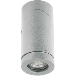 Albert Außendecken-Strahler Typ Nr. 2138, Aufbau, IP44, GU10 PAR16 50W, drehbar und schwenkbar, Silber ALB-692138