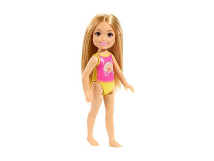 Barbie Mattel GLN70 - Beach pop Chelsea in schelpdesign