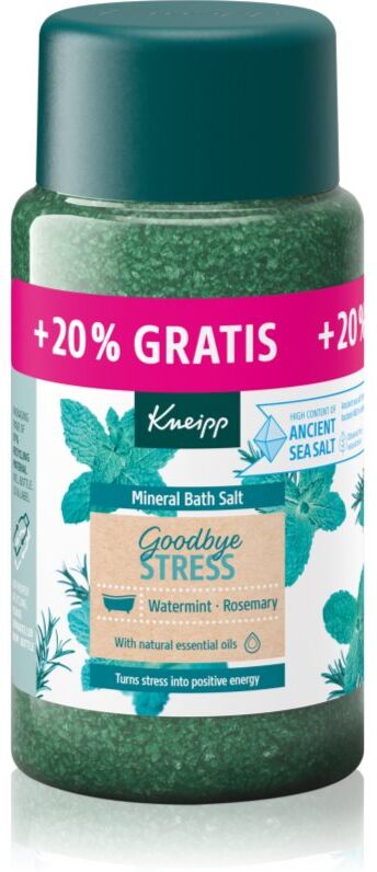Kneipp Goodbye Stress bath salts Watermint & Rosemary 600 g