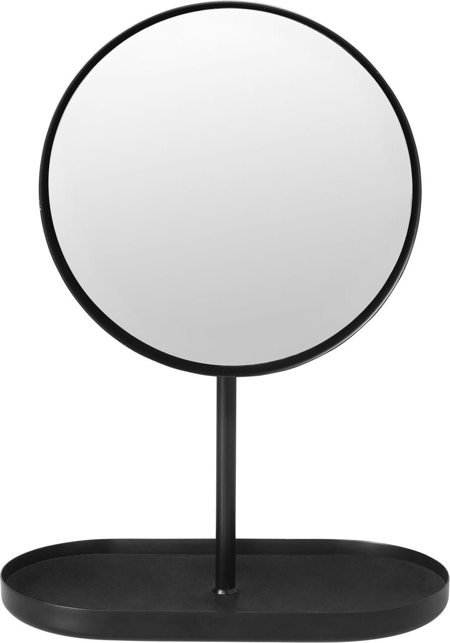 Blomus MODO make-upspiegel voor op tafel met titaniumcoating