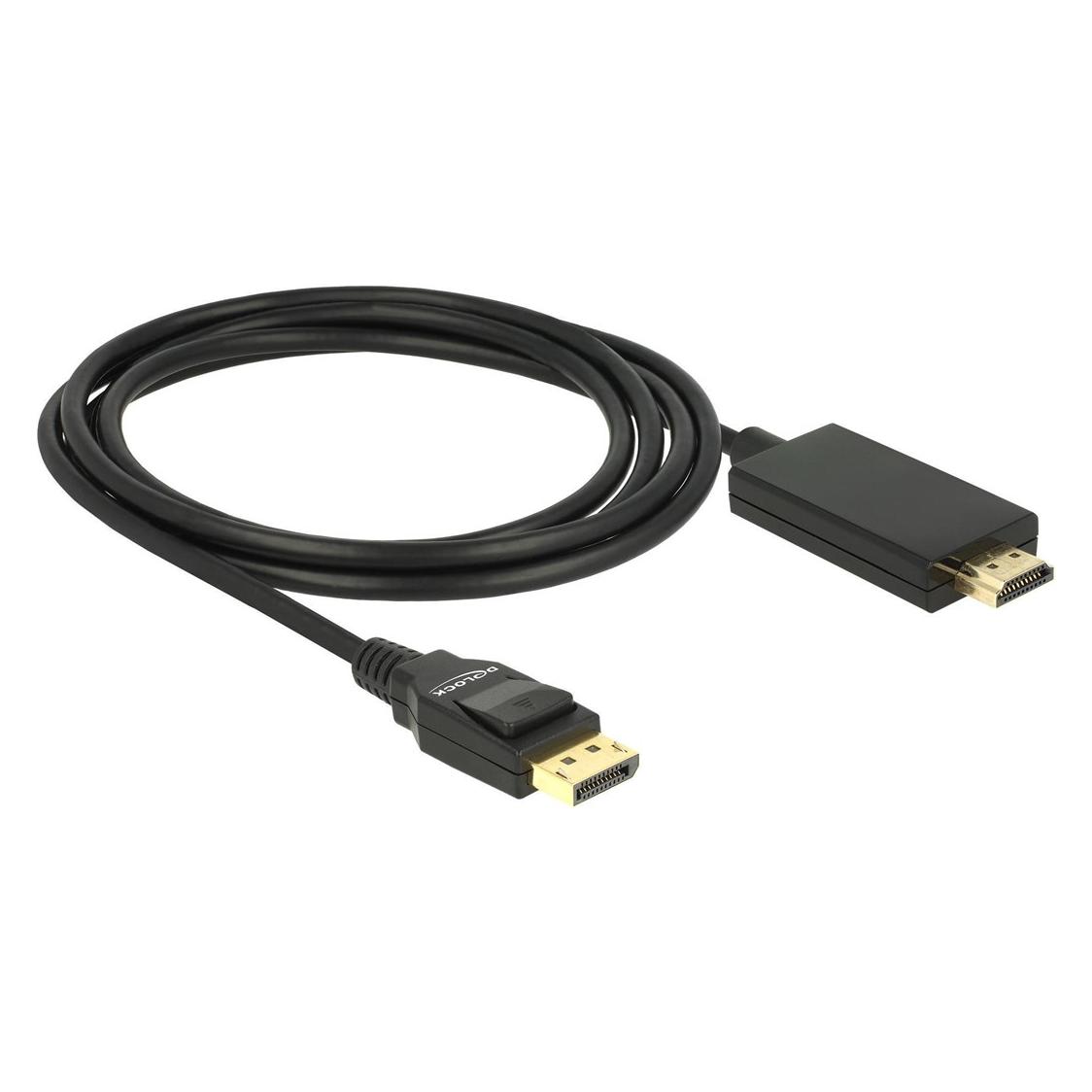 Delock DisplayPort - HDMI (Typ A) (2 m) (85317)