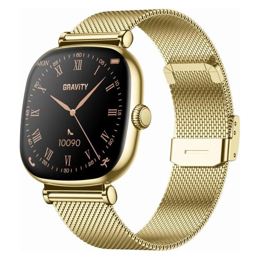 Gravity Smartwatch SMARTWATCH DAMSKI GT32-2 - ROZMOWY BLUETOOTH, DODATKOWY PASEK (sg047b) (37 mm, ohne SIM) (69865390)
