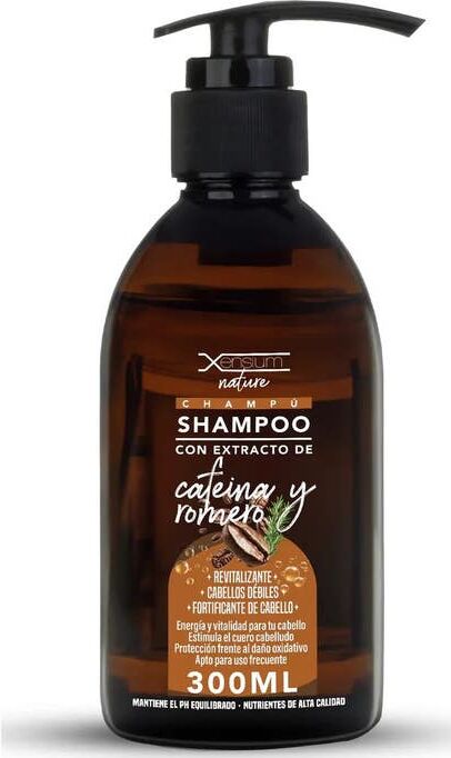 XENSIUM Nature Champú Extracto de Cafeína y Romero 300ml