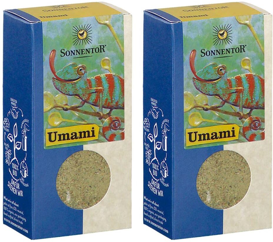 SONNENTOR Umami Gewürz 2x60g