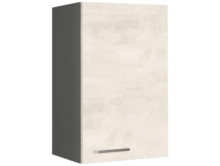 Küchenoberschrank, Weiß, 45x72x35 cm, Holzwerkstoff, 2 Fächer & Hängend, Nobilia
