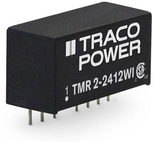TracoPower TMR 2-2412WI DC/DC-Wandler, Print 24 V/DC 12 V/DC 165mA 2W Anzahl Ausgänge: 1 x Inhalt 1St.