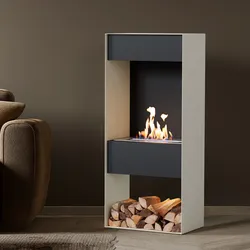 Noble Flame CORE [Design Bioethanol Kamin]: Weiß