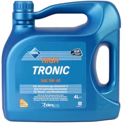 5W-40 Aral High Tronic Motoröl 4 Liter