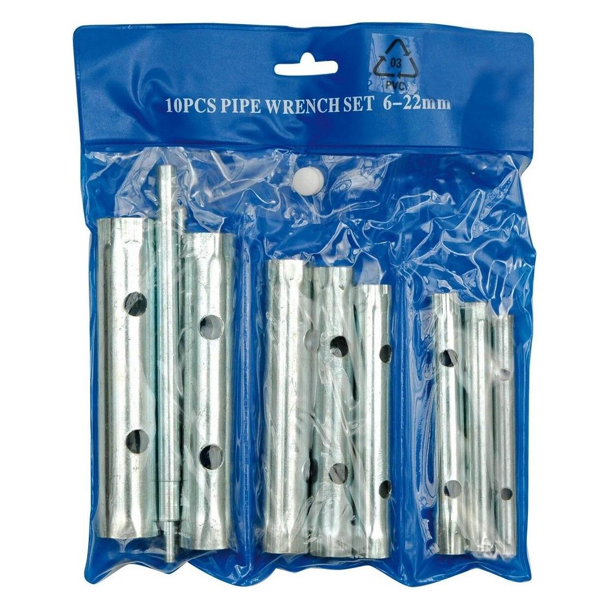 Toya Rohrzangen-Satz 10-tlg. 8 - 22 mm (19 mm) (52900)