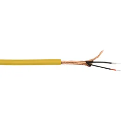 DAP MC-226 Gelbes doppelt isoliertes Mikrofonkabel - 100-m-Rolle