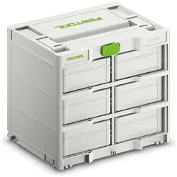 Festool, Werkzeugkoffer, SYS3-RK/6 M 337-Set (6 Teile)