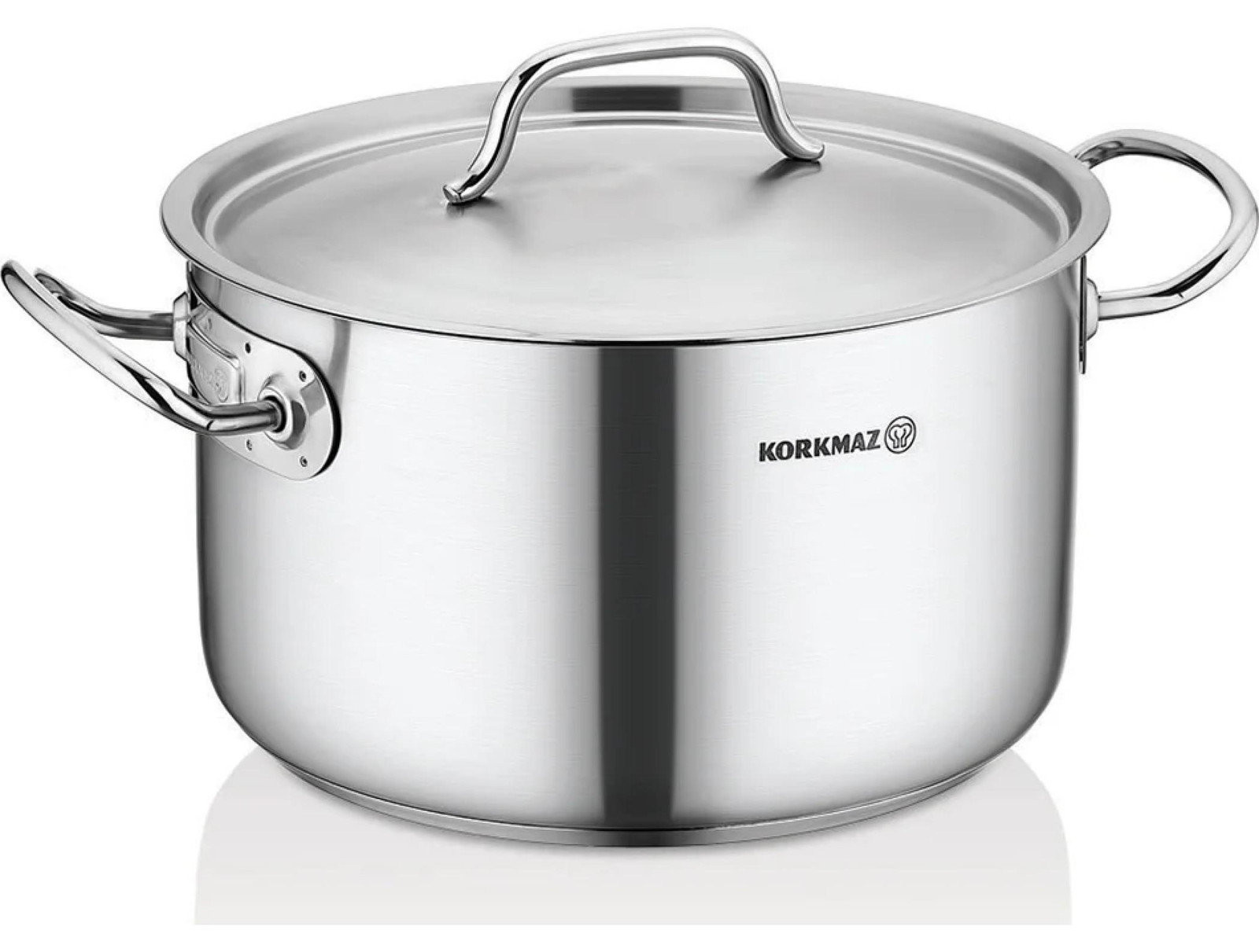 Korkmaz Proline Gastro roestvrijstalen pan, 9,5 liter