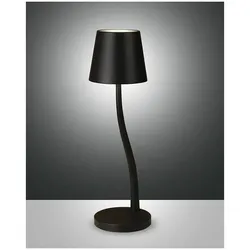 Fabas Luce JUDY Akku Tischleuchte LED 1x3W schwarz