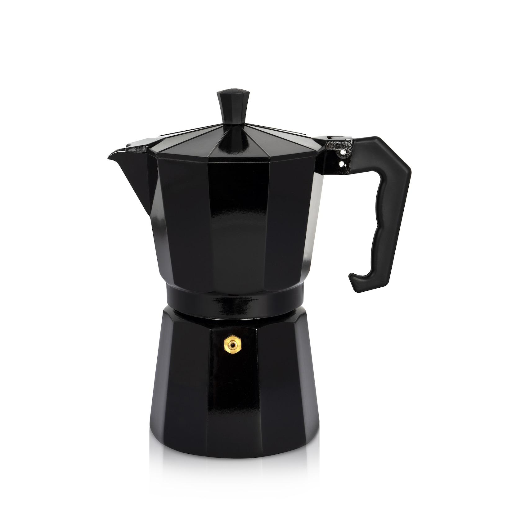 Espressokocher Italiano f. 3 Tassen Nero
