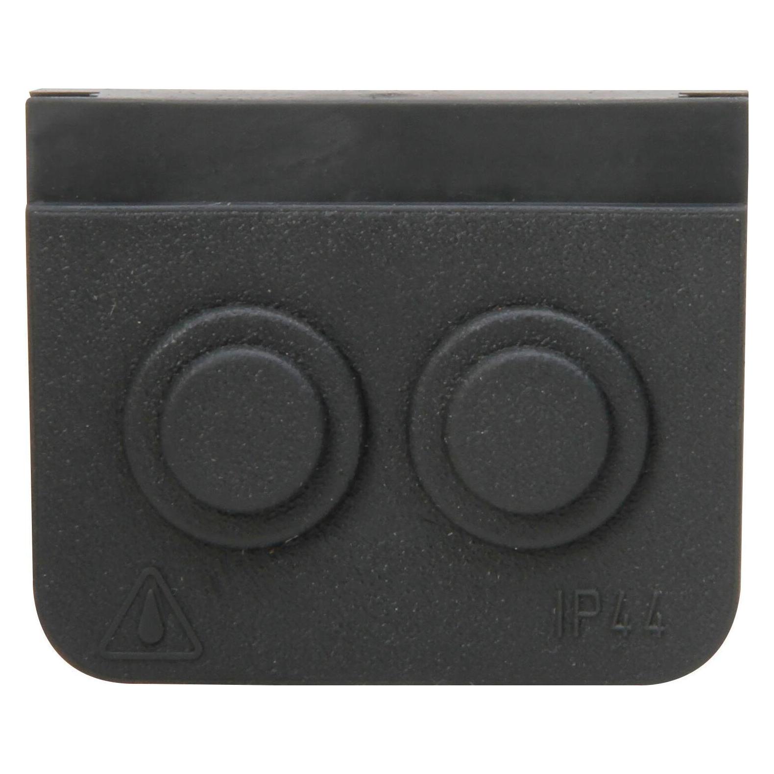 Kopp APWG Blue Electric 3216.1500.4 Kabeleinführung anthrazit 2fach (321615004)