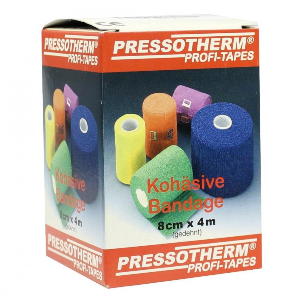 ABC Apotheken-Bedarfs-Contor GmbH Pressotherm Kohäsive Bandage 8cmx4m gelb 02002434