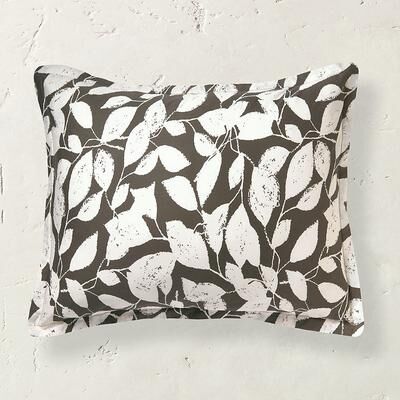 Aspen Leaf Cotton Sham - Standard - Grandin Road