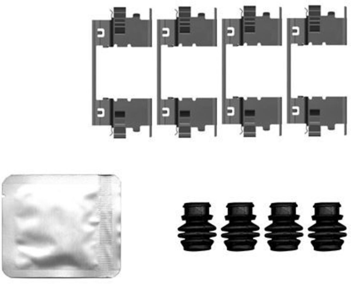 Textar Kit accessori, Pastiglia freno 82558700