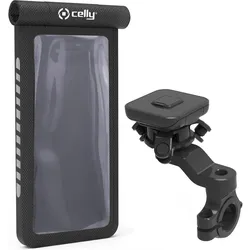 Celly MAGN CASE+HOLDER 17*9CM, Smartphone Halterung, Schwarz