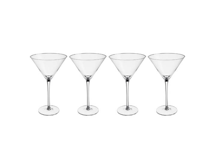 Verre à cocktail - Lot de 4 Ø 13cm Transparent/Transparent