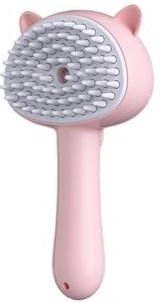 Market Central Mist Care Pet Spray Grooming Brush For Shedding And Detangling pink